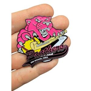Des Moines Beaverdale Iowa Panthers Pin